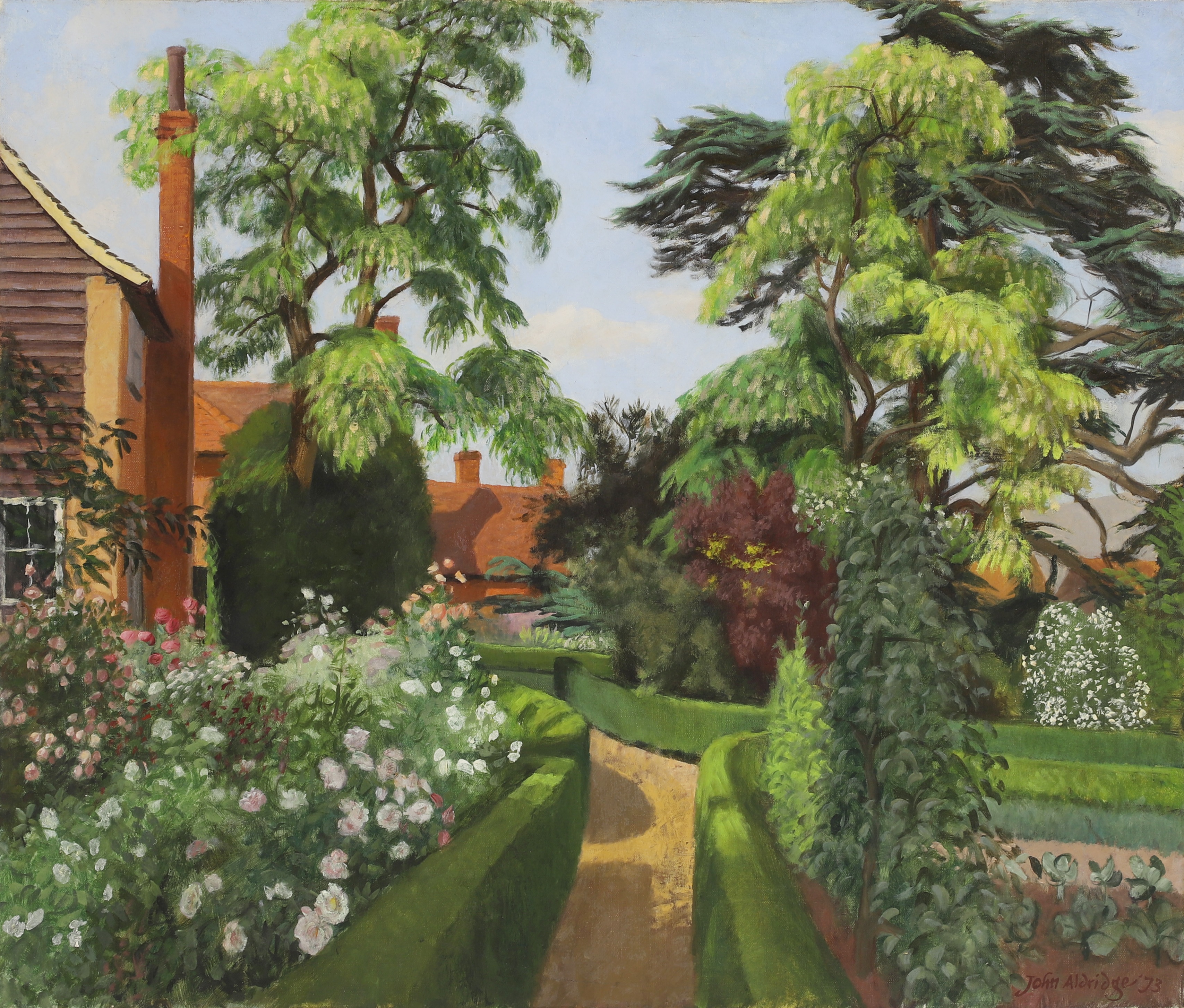 John Aldridge RA (1905-1983) 'Path to the House' (£5,000-£7,000)